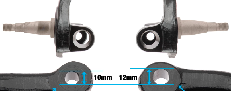 So. Cal. Classic VW Parts - Choosing The Correct Tie Rod Ends for VWs With Ball Joint Spindles